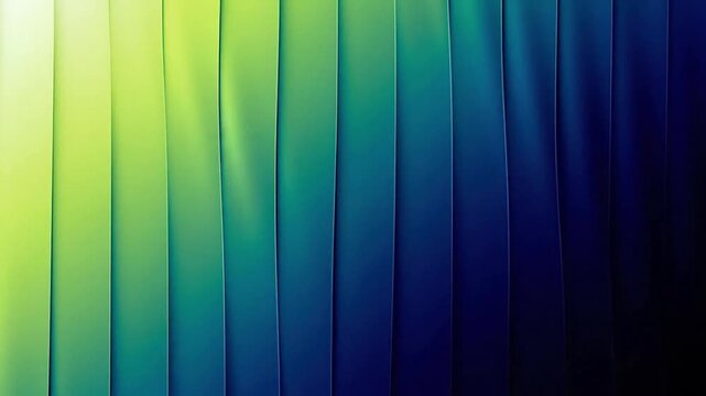 Abstract vertical stripes background gradient green and blue color lines design for modern digital wallpaper and tech presentation template