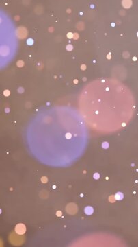 Captivating Visual of Ethereal Light Particles Suspended in Soft Focus with Gentle Colors, Creating a Dreamlike Atmosphere and Enchanting Aesthetic Appeal