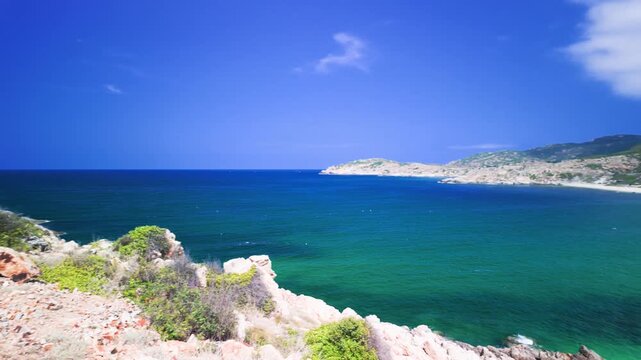Discover Dak Lak's natural beauty with views of the sea, green hills, and sandy beaches at different times. Experience the colors and shapes of the landscape.