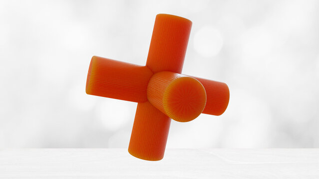 3D Plastic Shape 01