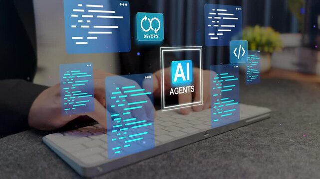AI agents, code automation, DevOps workflow, and machine learning integration in modern software development