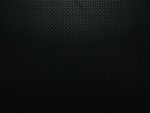 Dark rubber treadmill belt surface with repeating diamond pattern texture