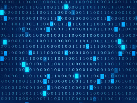 binary code background