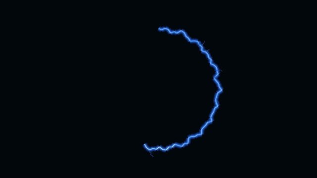 Bright glowing bacteria and microbes under microscope in dark field
