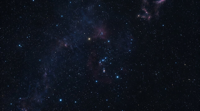 Starry night sky filled with countless stars and cosmic dust in deep space an awe-inspiring celestial vista for astronomy lovers