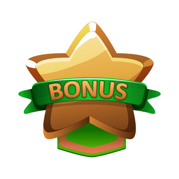 Bonus Star Badge PNG Isolated on Transparent Background