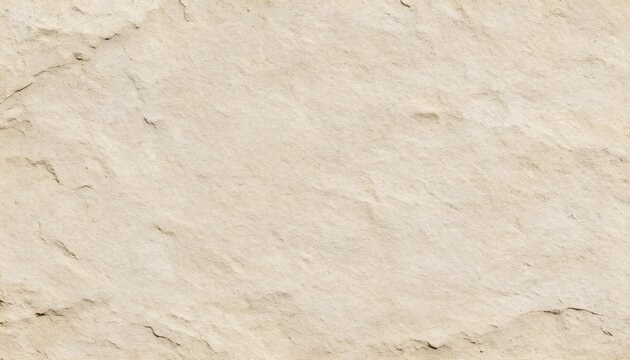 Seamless texture of light beige roughhewn stone with subtle cracks and grain