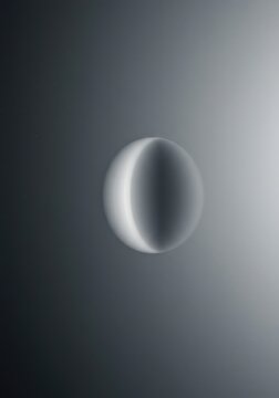 Abstract background representing infinite void, timelessness, and endless space. Featureless texture suitable for concepts of eternity, clean, abstract, empty