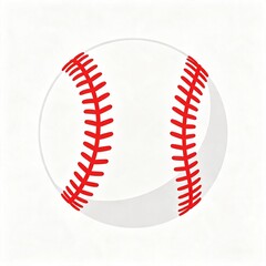 Obraz premium baseball on a white background