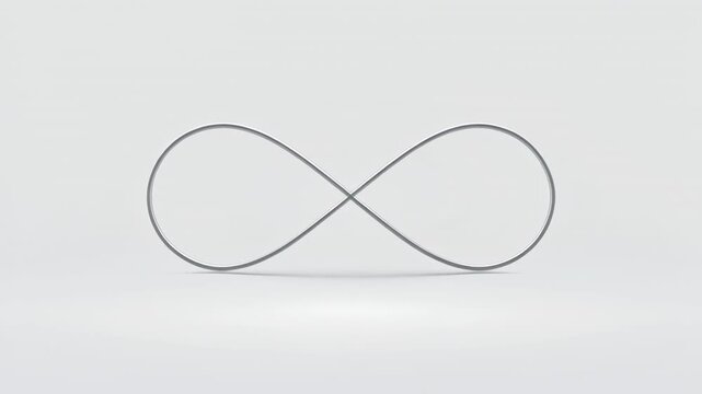 minimalist animation of two overlapping circles rotating in sequence