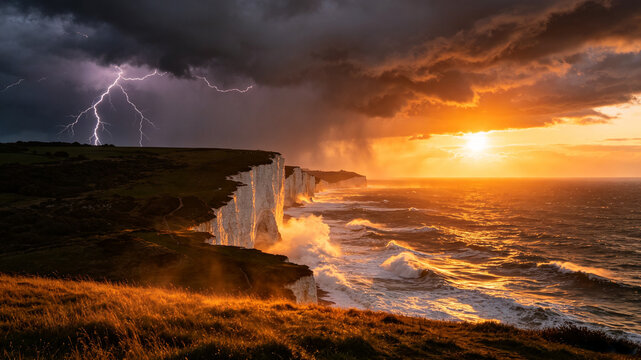 Extreme British Weather Phenomenon: Heatwave Collides With Severe Thunderstorm
