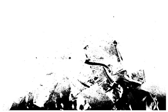 Old grunge ink scribble splatter texture.Grungy distressed scratch splatter texture background for posters and branding.
