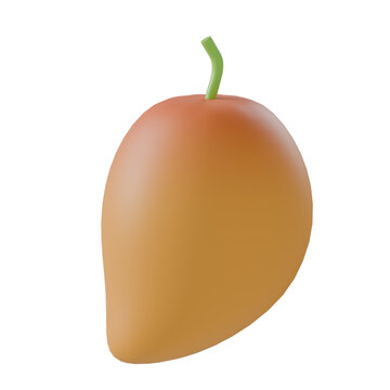 3D Mango Fresh Mango Fruit