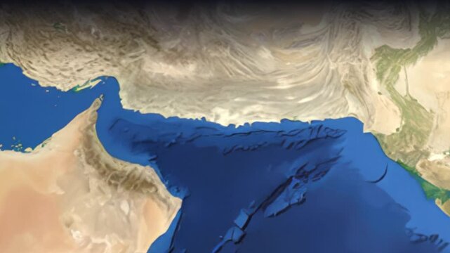 Animated Flight Path Map from Doha Qatar to Istanbul Turkey