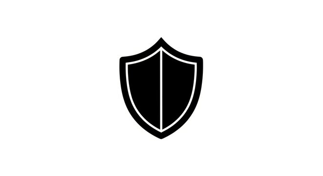 Shield Icon Protection Security Symbol.