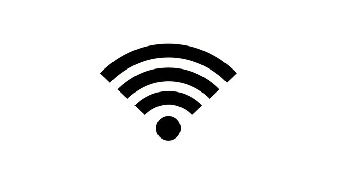 WiFi signal icon symbol wireless.