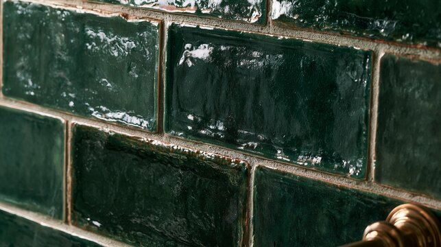 Detailed Irregular Glossy Surfaces on Ceramic Wall Tiles View