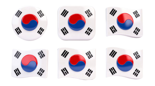 flags of south korea