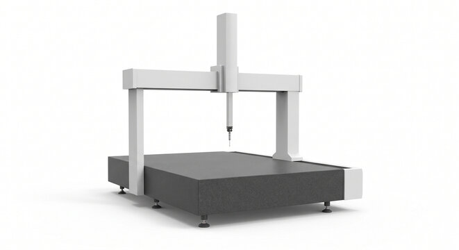 Room Scale Bridge Coordinate Measuring Machine Isolated