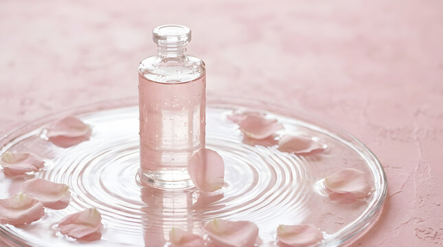 Sensory botanical wellness still life with natural ingredients, tactile textures, elegant lighting, and clean commercial composition. AI Generated.