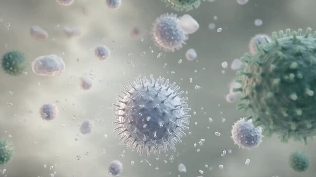 3d rendered illustration of a bacteria