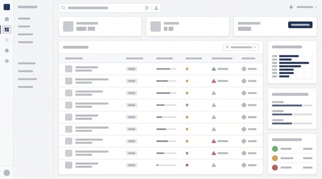 Inventory Replenishment Monitoring Dashboard Interface