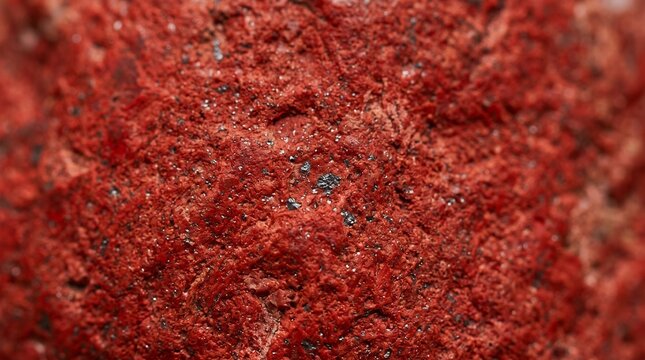 Red Jasper Texture Surface Mineral Specimen for Luxury Branding and Design