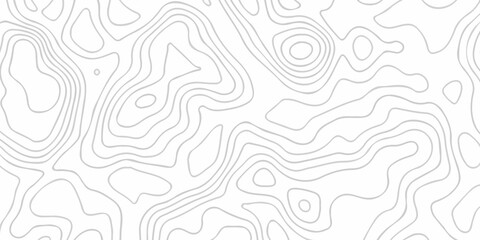 White abstract wave paper spiral area world topography map curved reliefs design. geographic contour map elevation mapping artwork with soft grey lines wallpaper background. © MOHART PARK