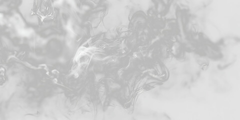 Obraz premium Realistic Steam Smoke Overlay with Fluid Motion PNG