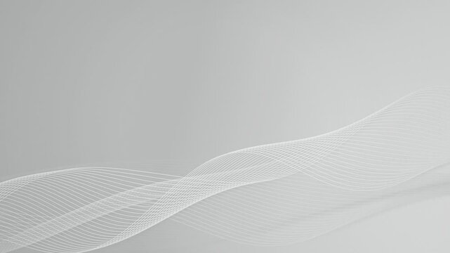 White parallel line waves flow in a seamless loop