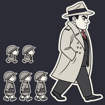Chibi Capone Bege with Castle Minions 1