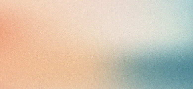 Soft pastel sunset colorful artistic grainy gradient background noise texture