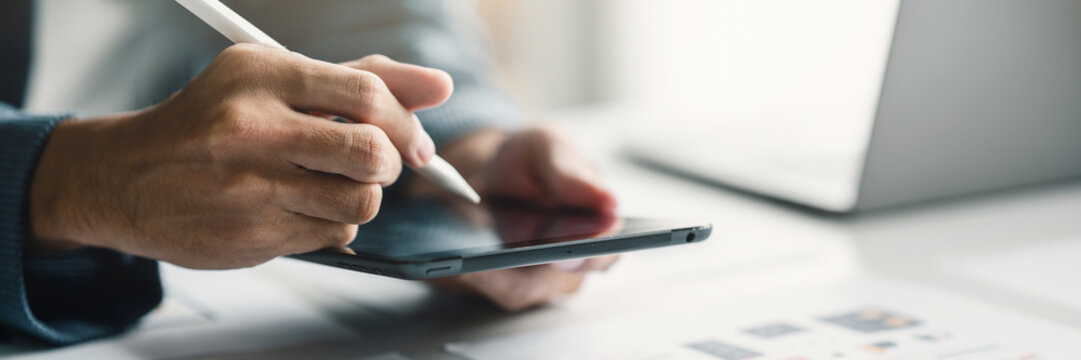 UX UI applications designer working for smart phone interface.