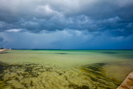 Storm Clouds at Timmendorfer Strand, Baltic Sea, Germany