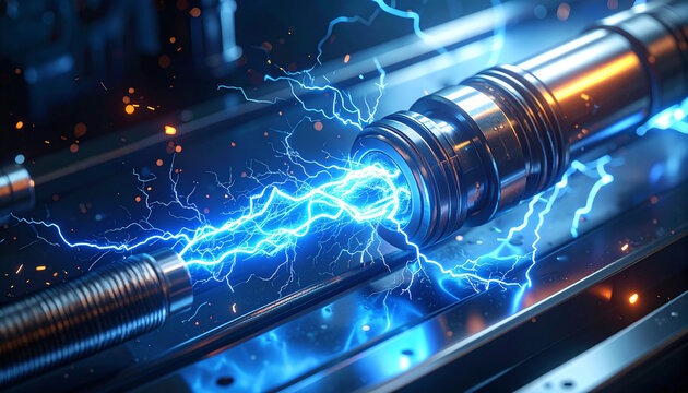 Electrical discharge between metal components