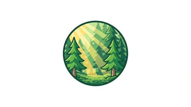 easter egg on green background
