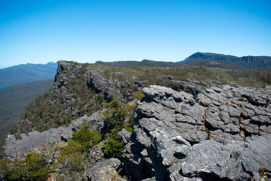 Australia, sitting almost 500 metres above Halls Gap - The Pinnacle Lookout - is the most famous viewpoint in the Grampians National Park. It offers panoramic views of surrounding landscape.