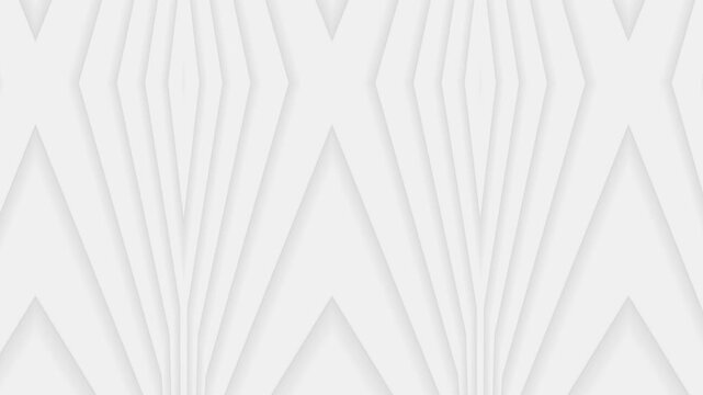 Abstract geometric pattern in black and white with repeating diamond motif and horizontal stripes