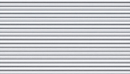 Fototapeta premium Seamless gray corrugated metal siding texture background for architectural design
