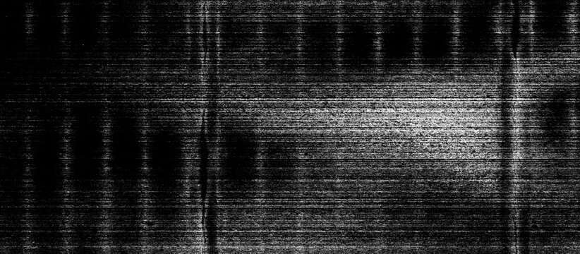Black and White Photocopier Scan Texture with Glitch Noise and Grain Effect