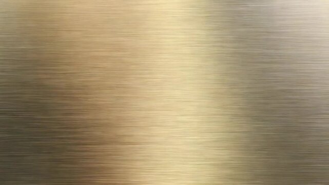 Elegant brushed gold metal surface with fine linear grain and smooth reflective finish. Ideal for backgrounds, product mockups, digital art, and sophisticated visual presentations