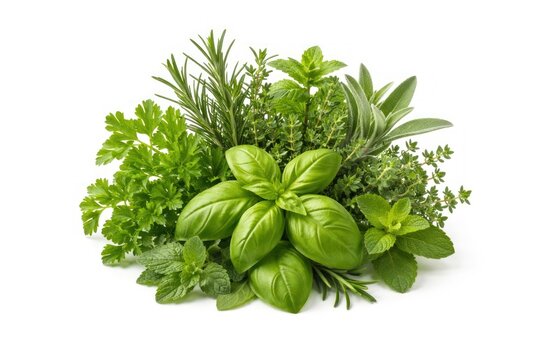 Fresh aromatic herbs for cooking