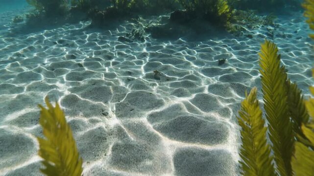Natureza Oceano Floresta de algas Luz solar