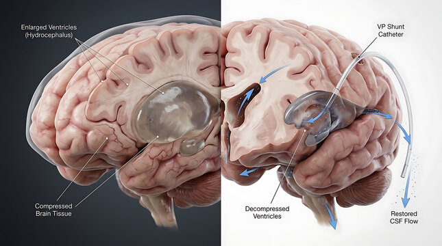 Brain Tumor Before vs After Craniotomy: Mass Effect vs Decompressed Brain