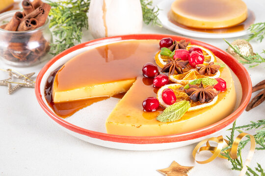 Mexican Christmas flan