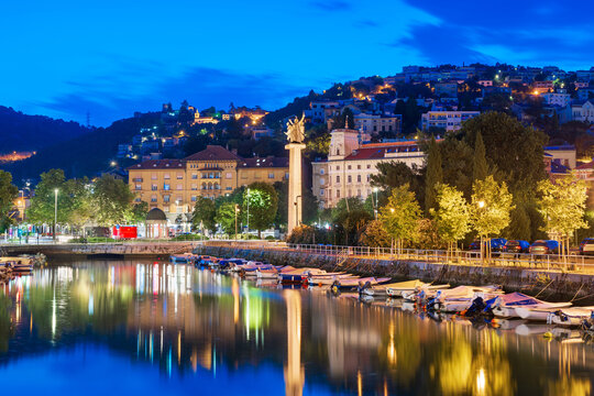 Rijeka, Croatia Cityscape