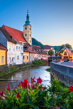 Samobor, Croatia with Saint Anastasia&rsquo;s Church