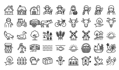 Obraz premium set of icons for your design