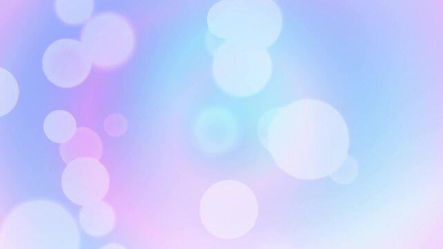 Soft sky blue and blush pink fluid gradient loop with glittering defocus bokeh light texture. Great for romantic backdrop, video intro sequence, and creative wallpaper design