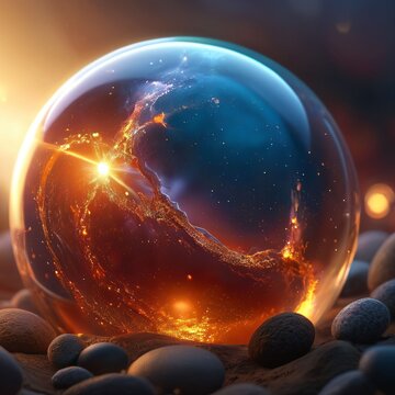 planet in space